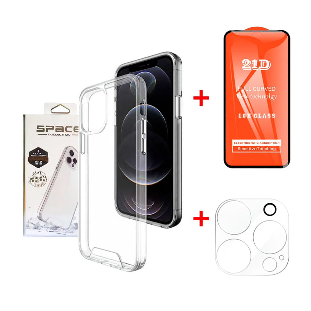 Funda Case Space Drop para iPhone 13 - Transparente - Promart