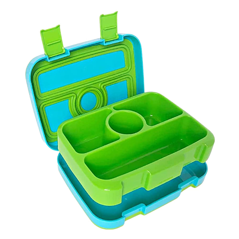 Pack Lonchera Bento Box Kinsho Robots Promart