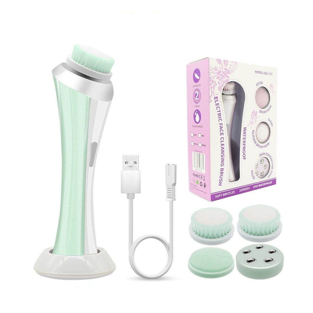 Masajeador Muscular Facial Gun Recargable 325A - Verde - Promart