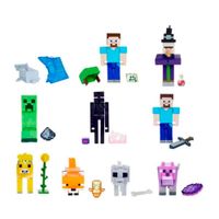 Figura De Accion Minecraft 3.25"" Con Crafting Gtp08