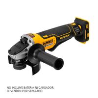 Amoladora Angular 4-1/2"" 20V BRUSHLESS DCG413B (Sin Bateria) Dewalt