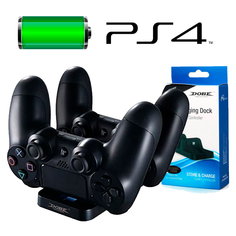 Cargador Mando Playstation 4 / Ps4 Slim PRO Dual Shock 2 control - Promart