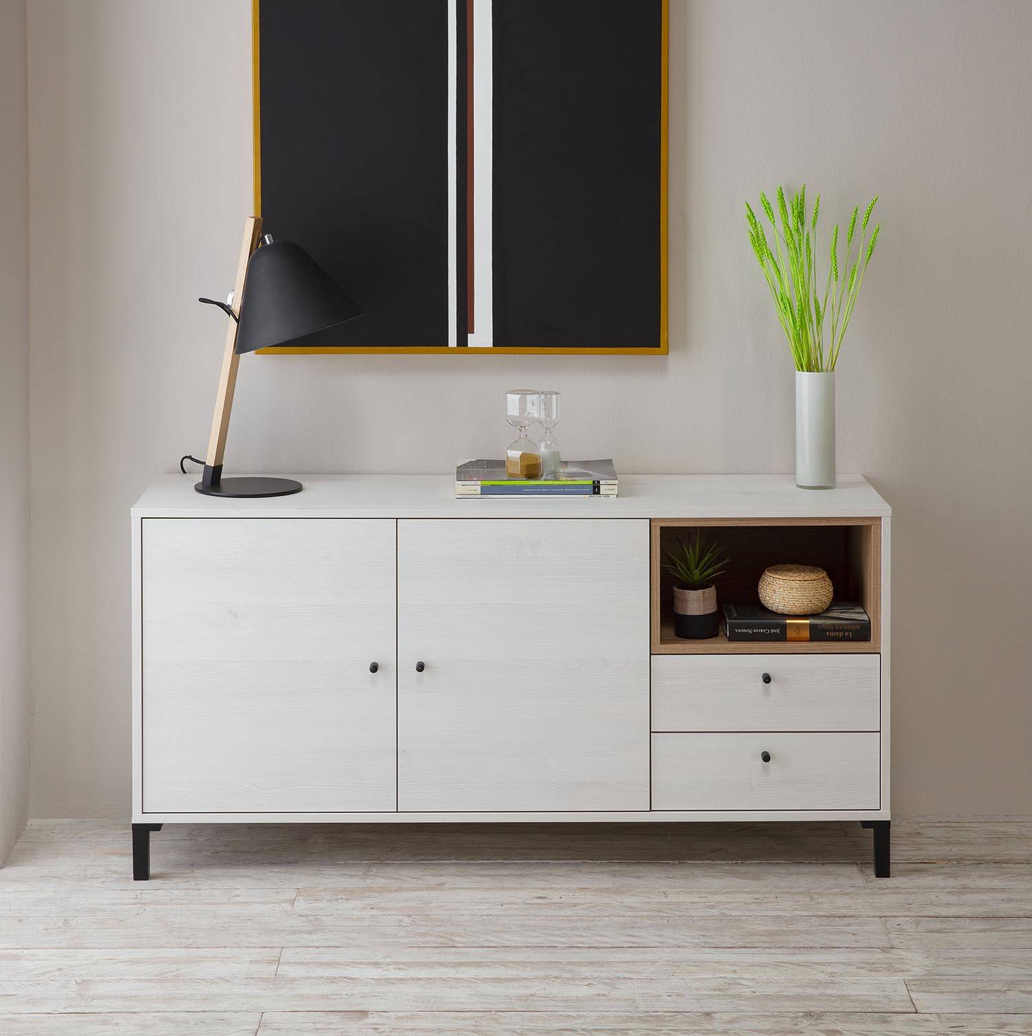 Aparador Moderno Katia Blanco/Duna