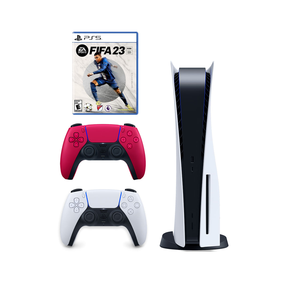 Consola PlayStation 5 Lector de discos + Fifa 23 + mando cos