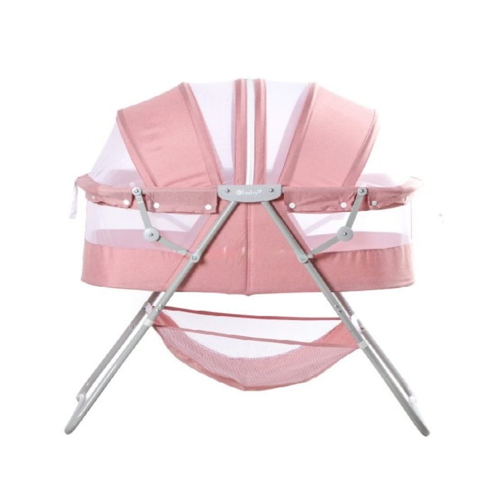 Cuna para Bebe Plegable Portatil Ebaby Rosado