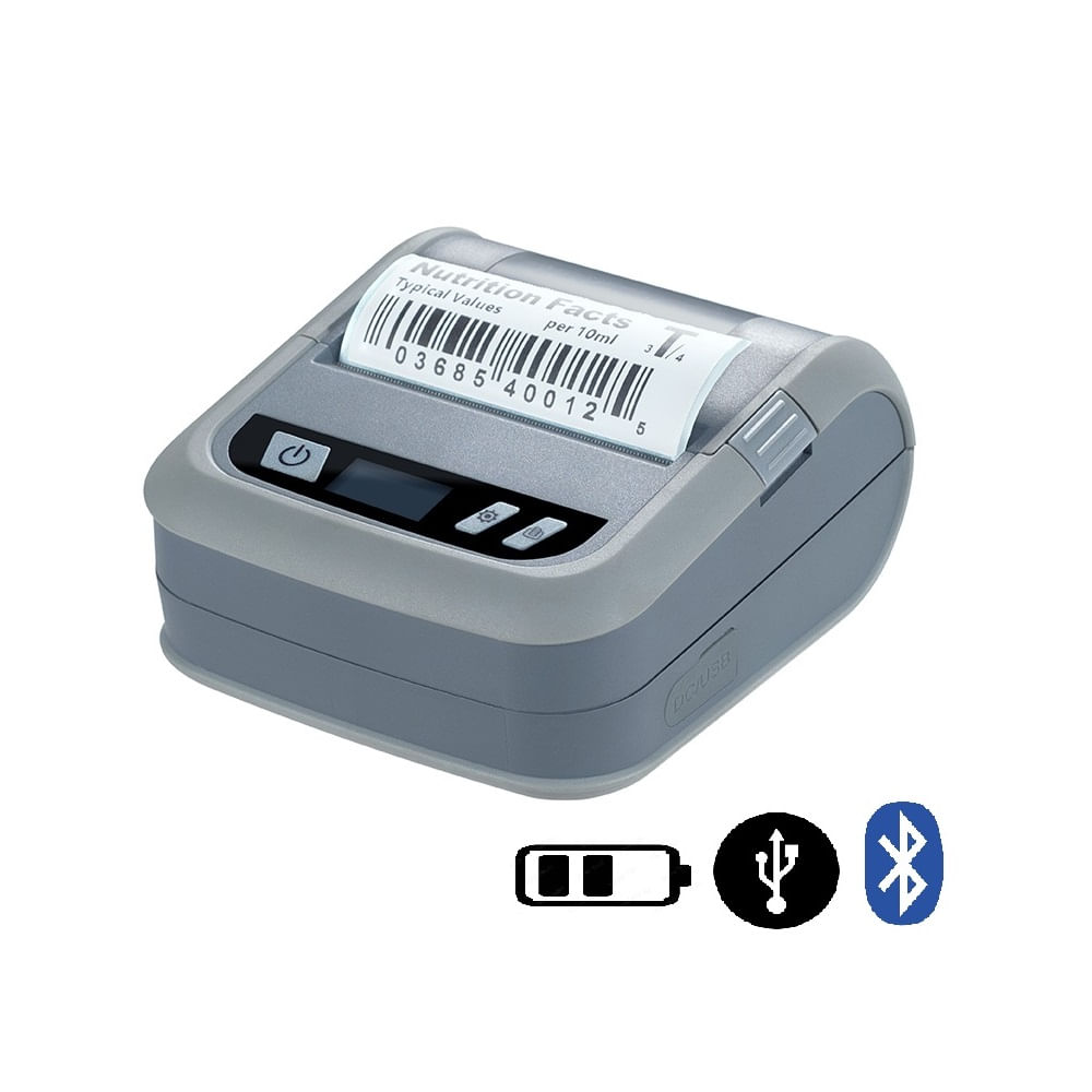 Impresora de etiquetas térmica portátil de mano inalámbrica BT Máquina de etiquetas  adhesivas compat Meterk Impresora