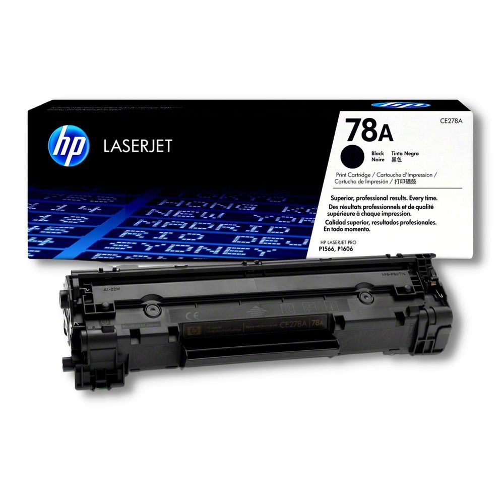 Confezione 4 Toner HP 4 Cartucce Toner CE278A Per HP LaserJet Pro - Compatibili Con M1536dnf, P1606dn E Altri Toner CE278A HP - Foto 2