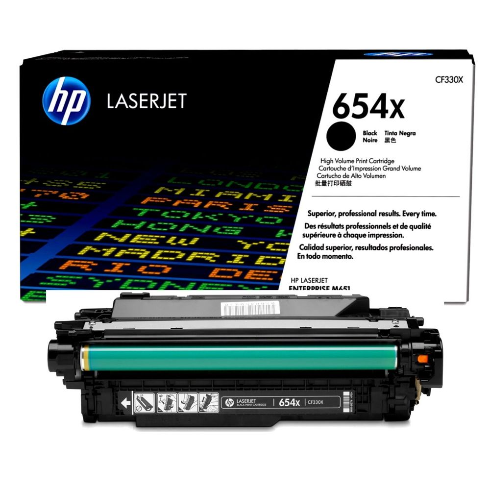 Toner HP CF331A (654A) Cian LaserJet Enterprise M651 - Promart