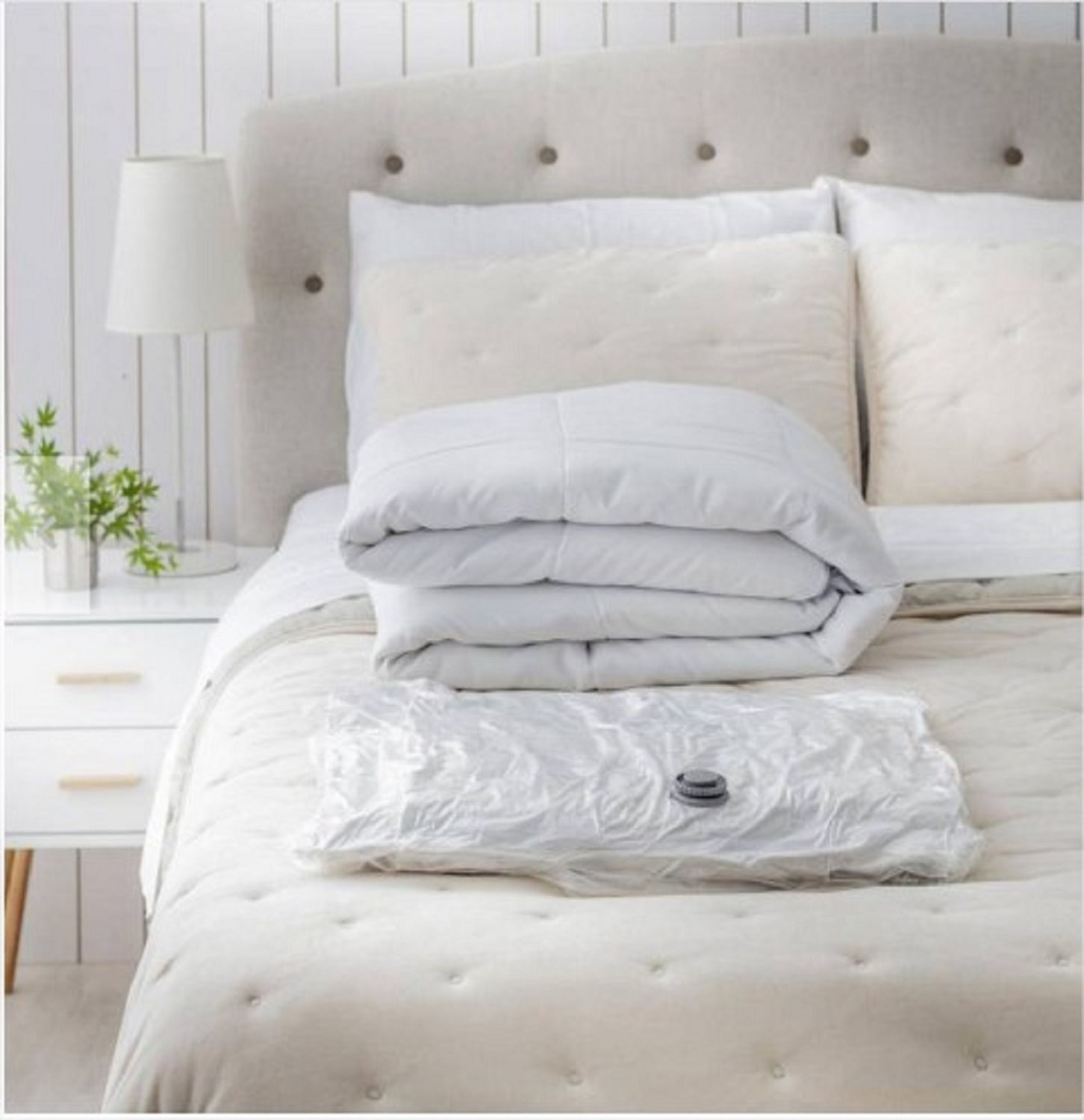 Bolsa de Vacio para Ropa Almacenamiento Ahorra Espacio 70X100CM