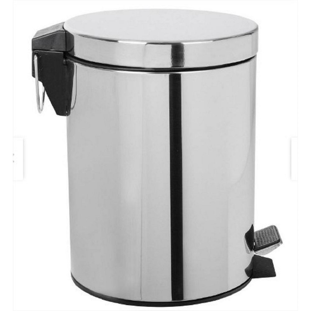 Set Papelero Tachos de Acero Inoxidable 5L Promart