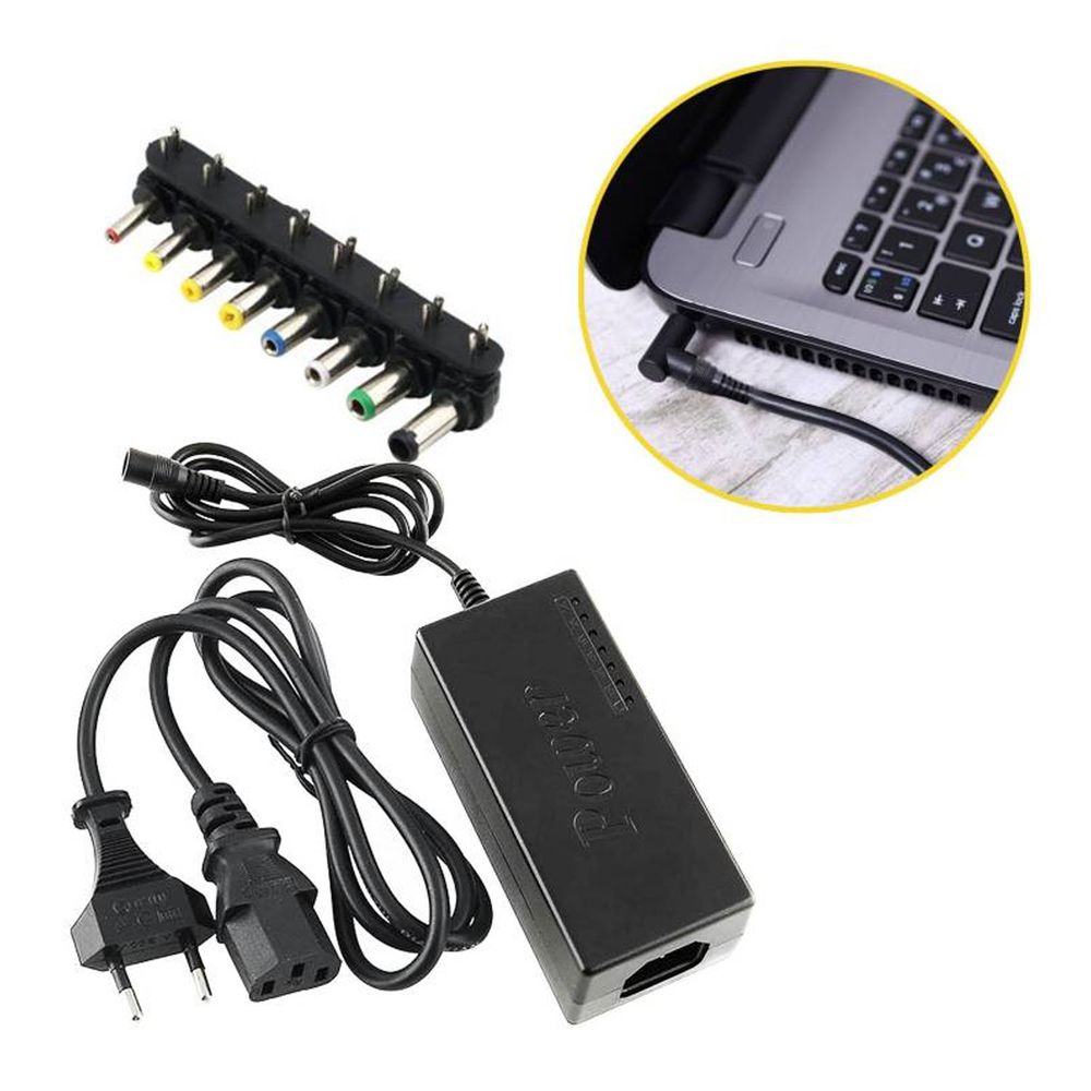 Cargador universal para notebooks - con 8 conectores