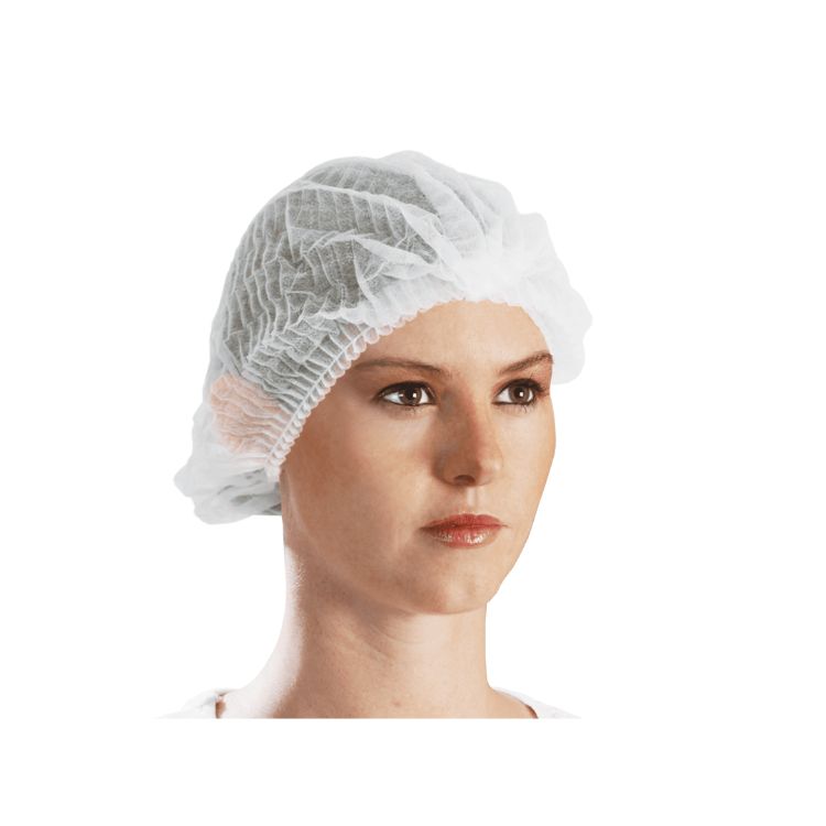 Toca Ajustable Tipo Tira Descartable Caja x 100 unid R&G Color Blanco