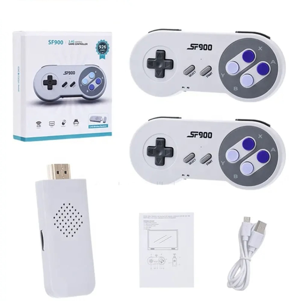 Consola Retro Game Stick X2 Plus 128 GB - 4K HD Ps1 Psp Sn64 40000 Juegos  con Mandos Recargables - Promart