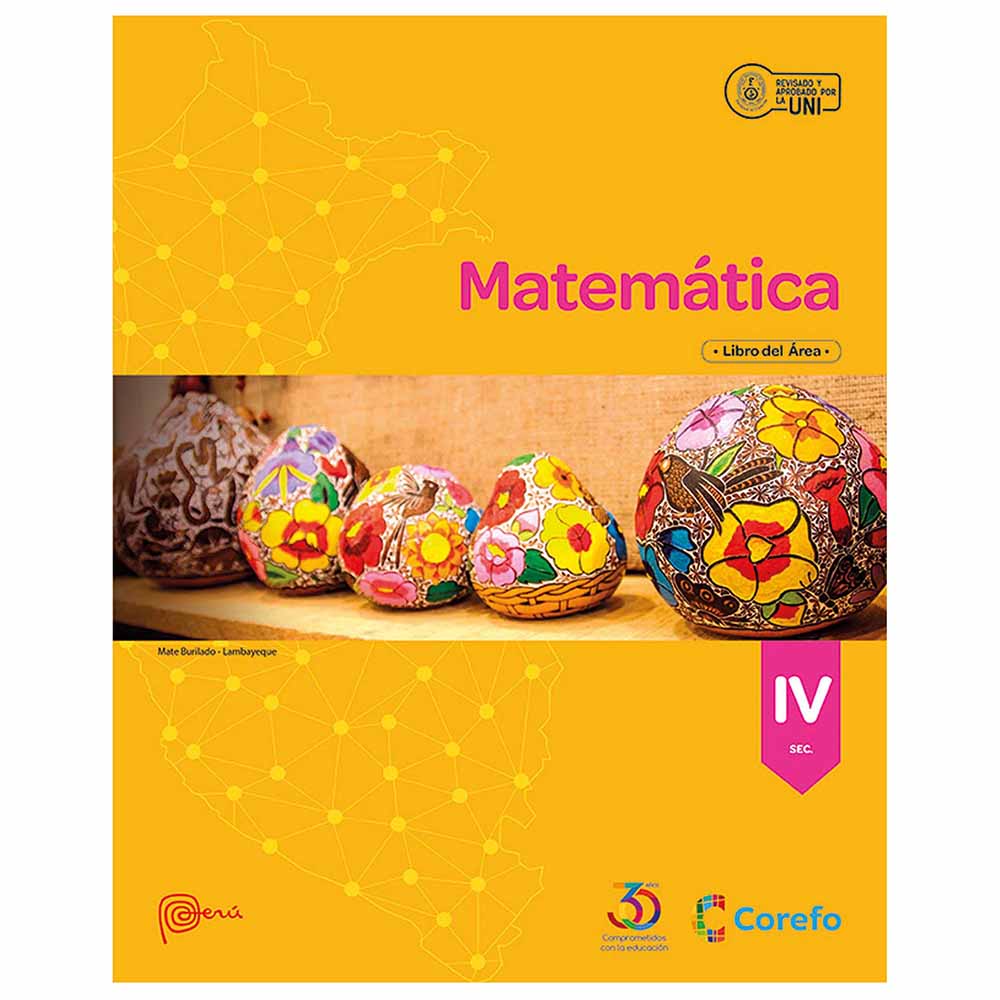 Libro Escolar COREFO Matemática 4to Secundaria - Promart