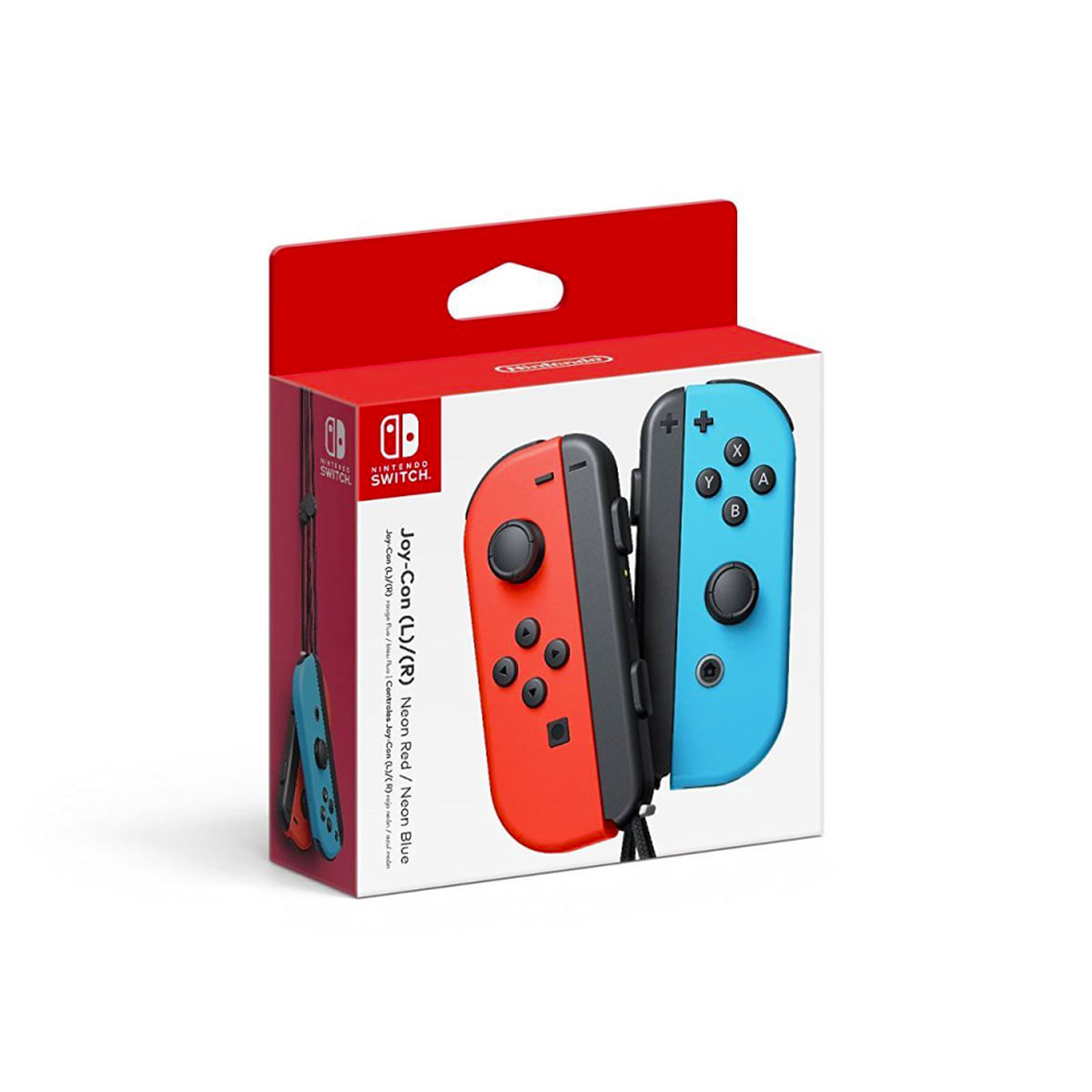 Controles Joy Con Neon Azul & Rojo Nintendo Switch