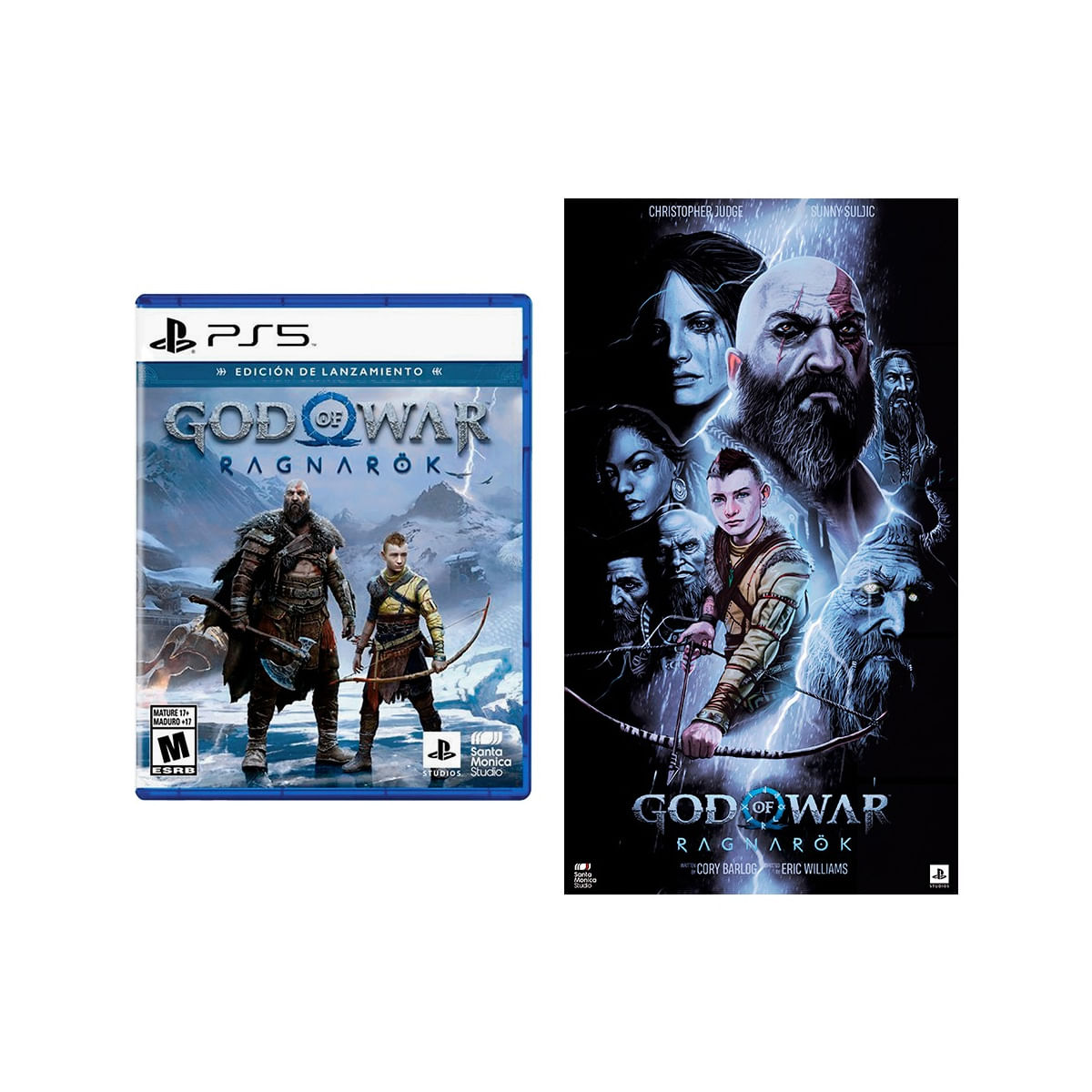 Consola Sony PlayStation 5 PS5 God Of War Ragnarök Bundle - Promart