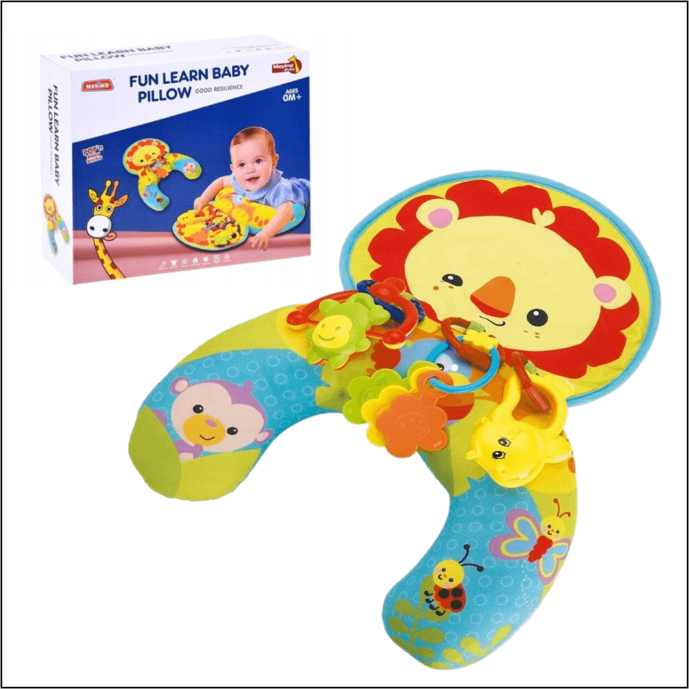 Cojín de Actividades Importado Leoncito para Gateo