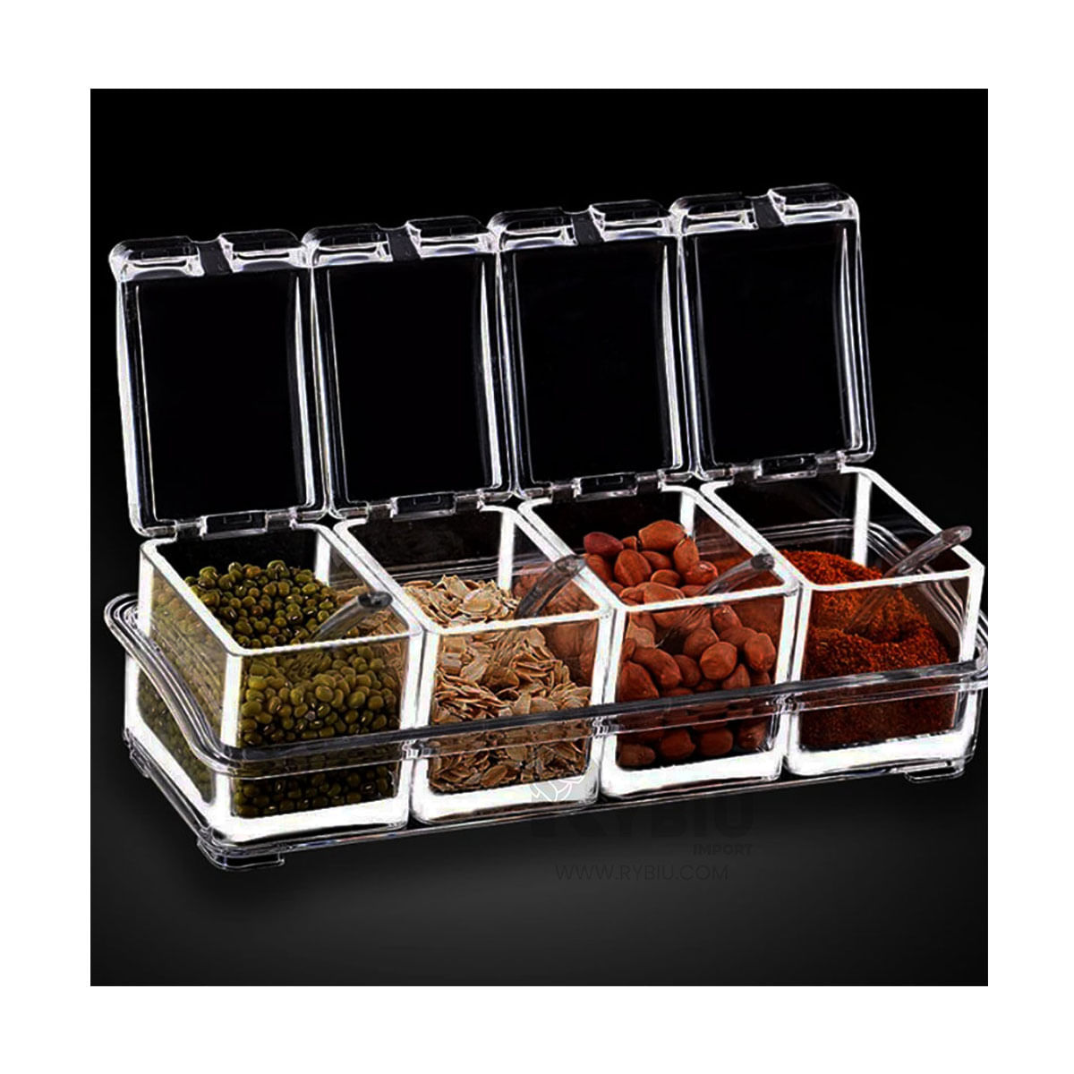 Especiero Organizador 4 Recipientes