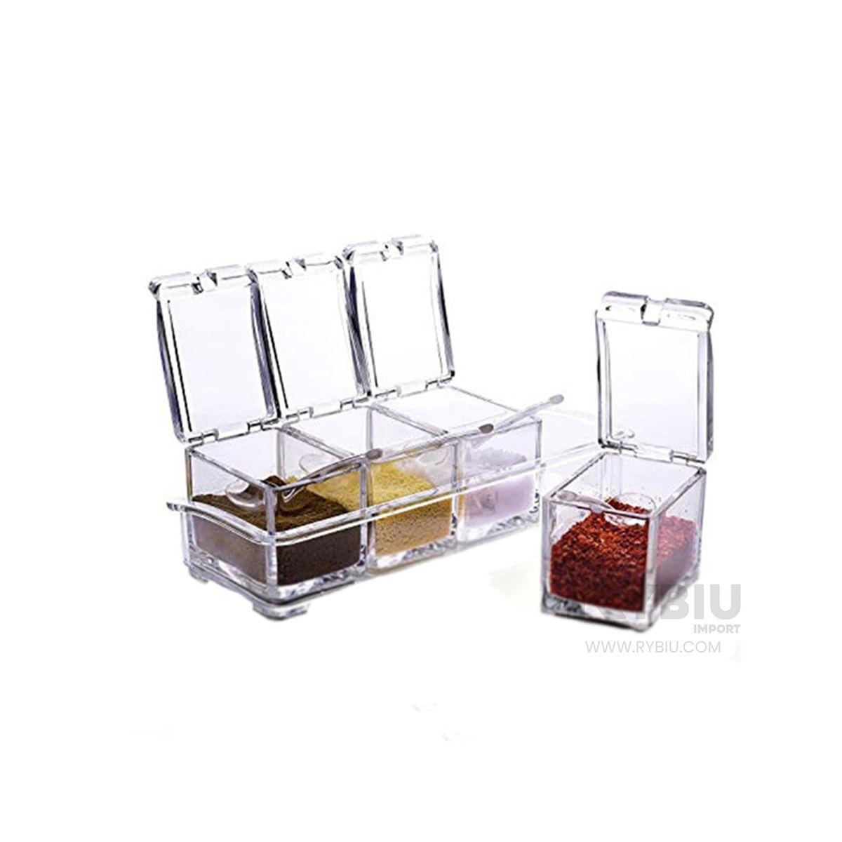 Condimenteros Especieros Pack 4