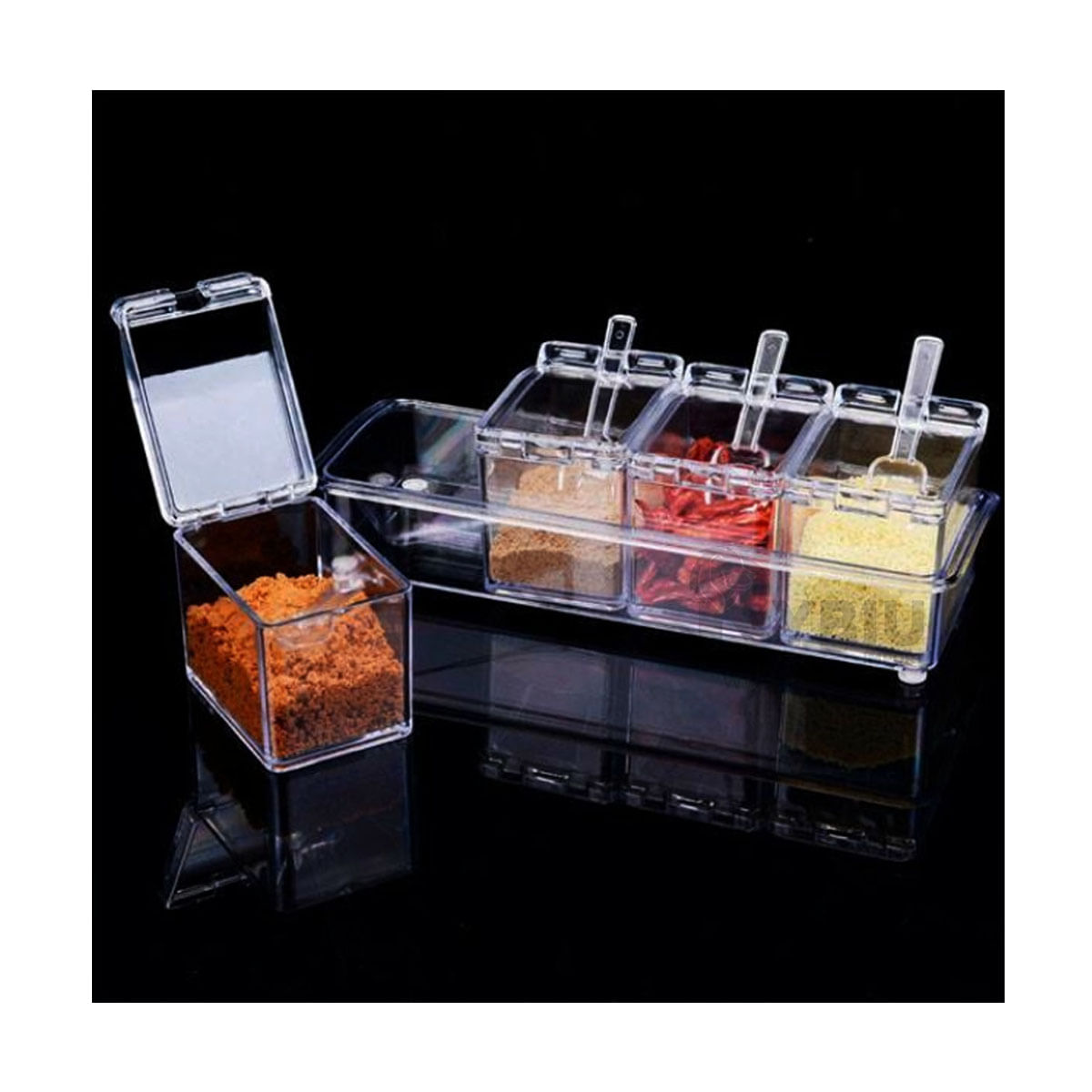 Set de 4 Condimenteros Azucarera