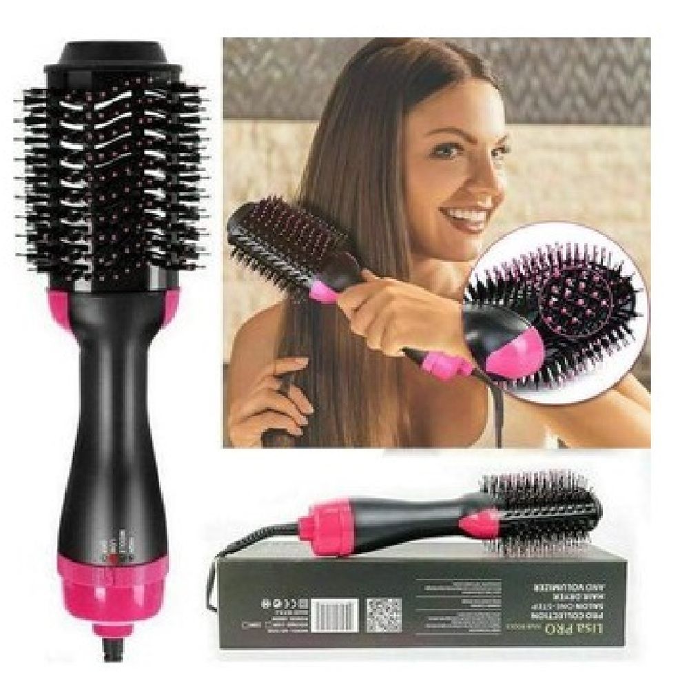 Las chicas que odian secarse el pelo amarán este cepillo alisador y  moldeador porque nunca más volverán a usar ni secador ni planchas
