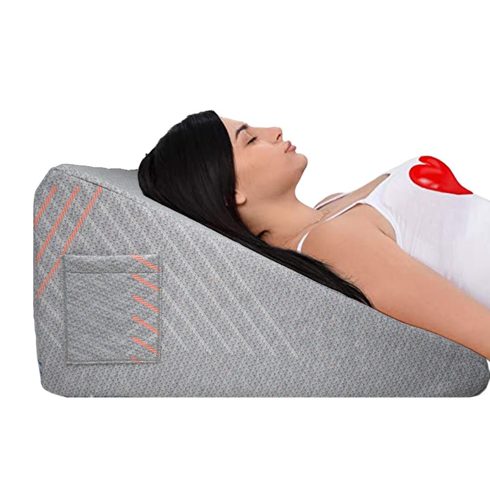 Almohada Cojín Antireflujo Memory Foam Teraflex 64x60x30cm