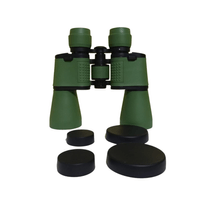 Binocular Galileo 50x50 Largo Alcance Nitidez Para Camping Verde