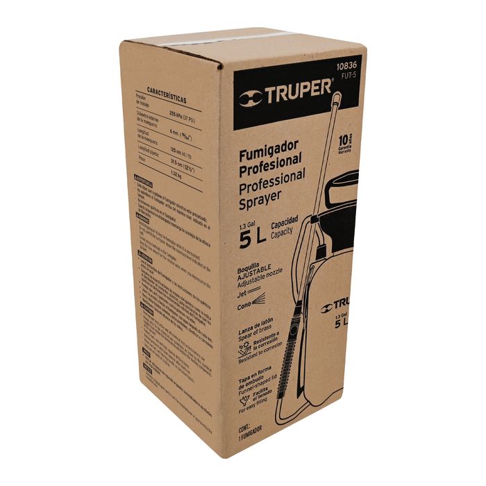 Fumigador jardinero litros truper 10836 Promart