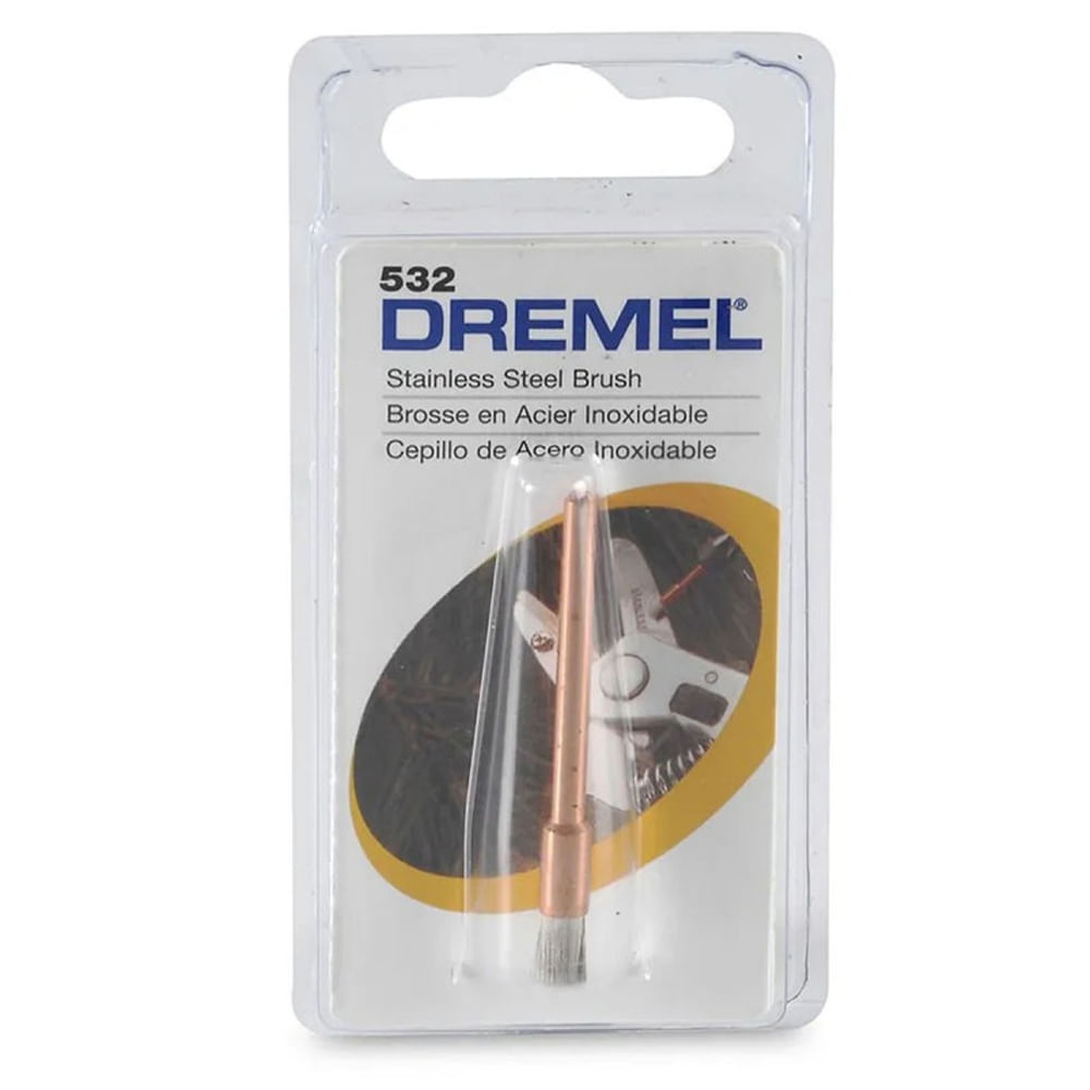 Cepillo de Acero Inoxidable 1/8" Dremel 532
