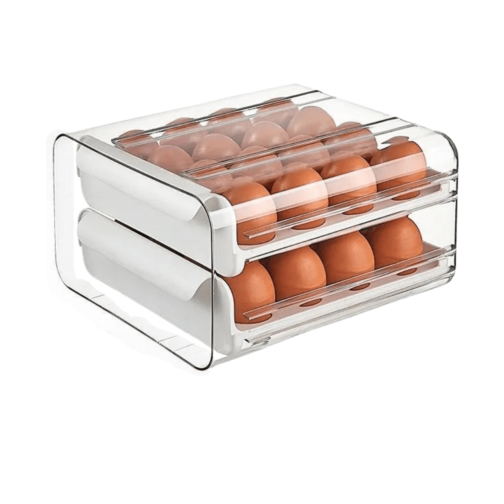 Porta Huevos Acrílico 2 Niveles