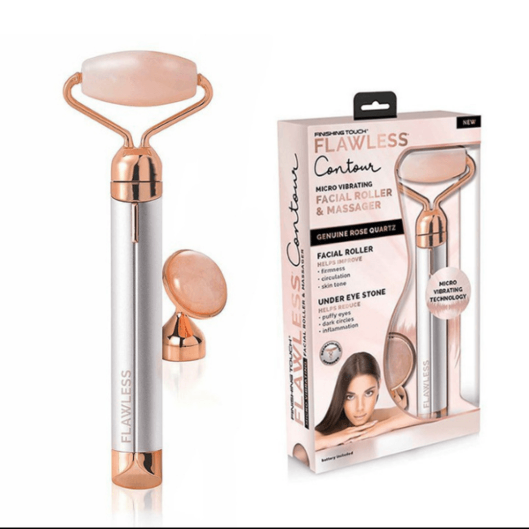 Rodillo de Cuarzo Rosa Microvibración