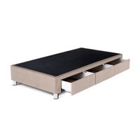 Tarima Paraiso con Cajones 1.5 Plazas Champagne
