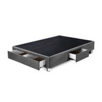 Tarima Paraíso con Cajones 2 Plazas Gris