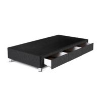 Tarima Paraiso con Cajones 1.5 Plazas Charcoal
