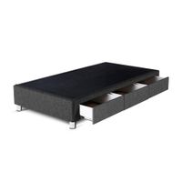Tarima Paraíso con Cajones 1.5 Plazas Gris