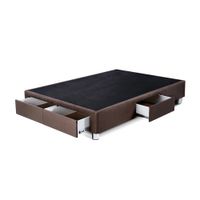 Tarima Paraiso con Cajones 2 Plazas Chocolate