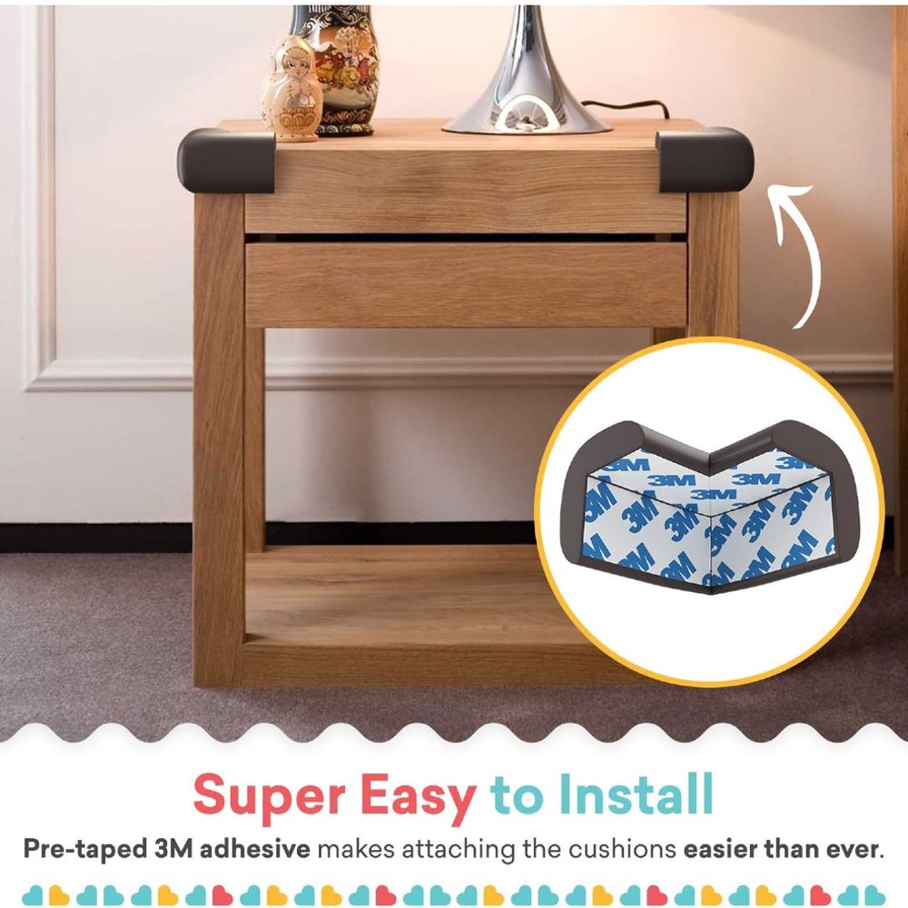 8 Tapas De Extremo Para Marco De Cama De 1.5 Pulgadas, Tapas De Hierro En ángulo De Goma En Forma De L, Protectores De Esquina Negros Antideslizantes Para Patas De Muebles Para Estantes De Patas De