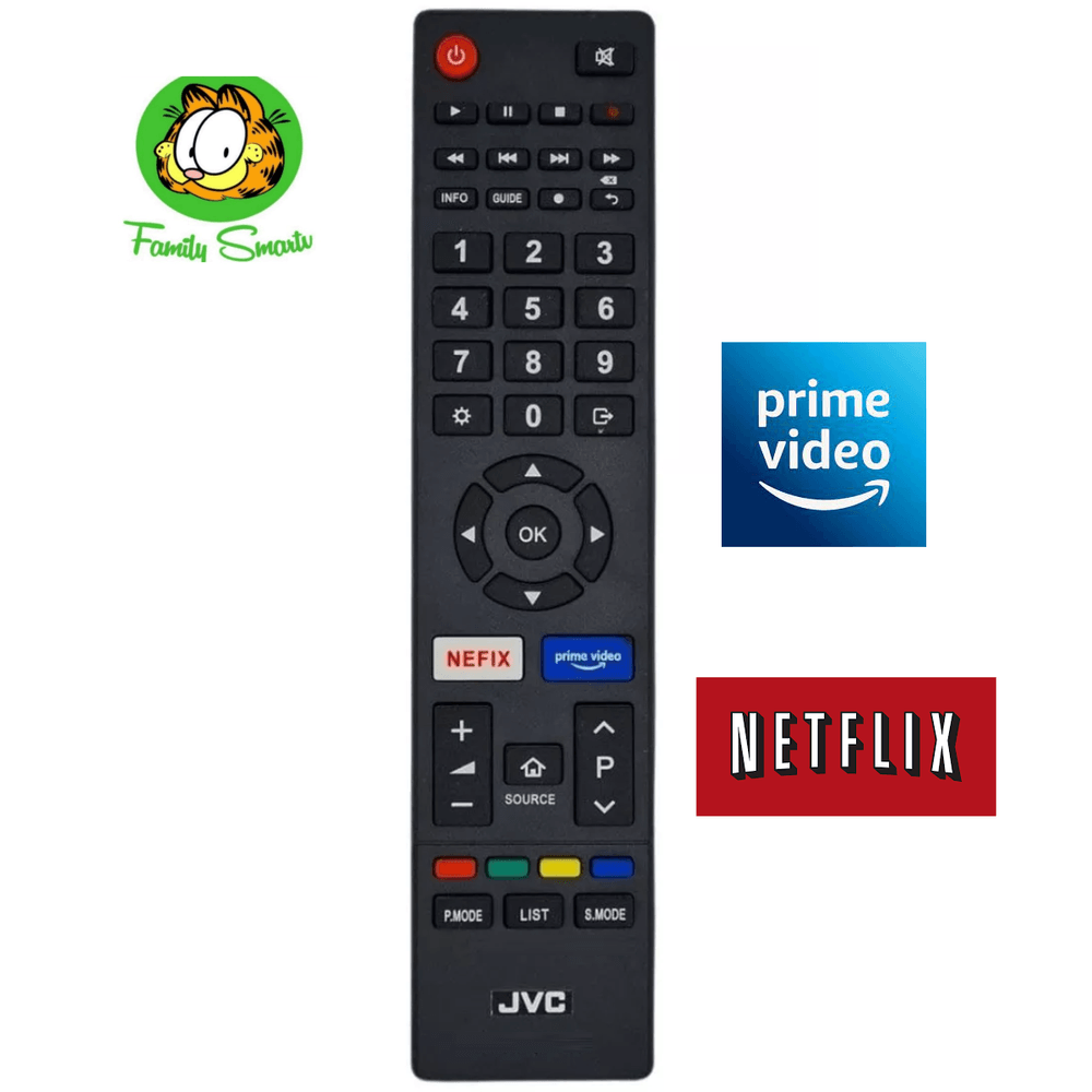 Control Remoto Tv Jvc Smart Tv Modelo Rm-c3354 - Promart