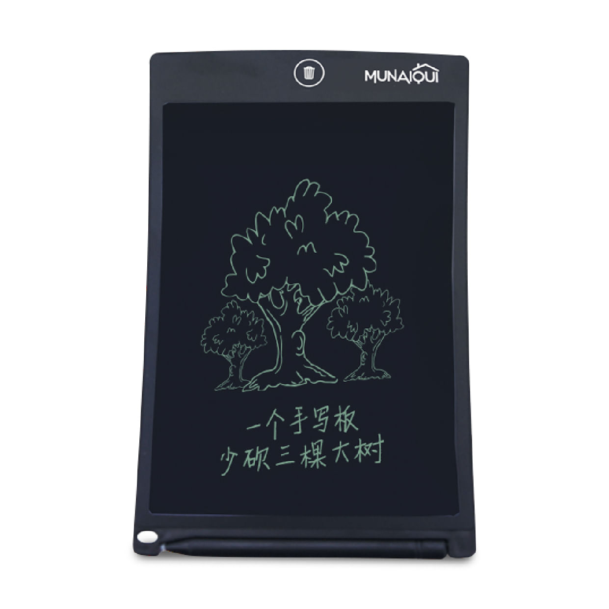 Pizarra Interactiva Munaiqui, LCD 8.5 pulgadas, color negro