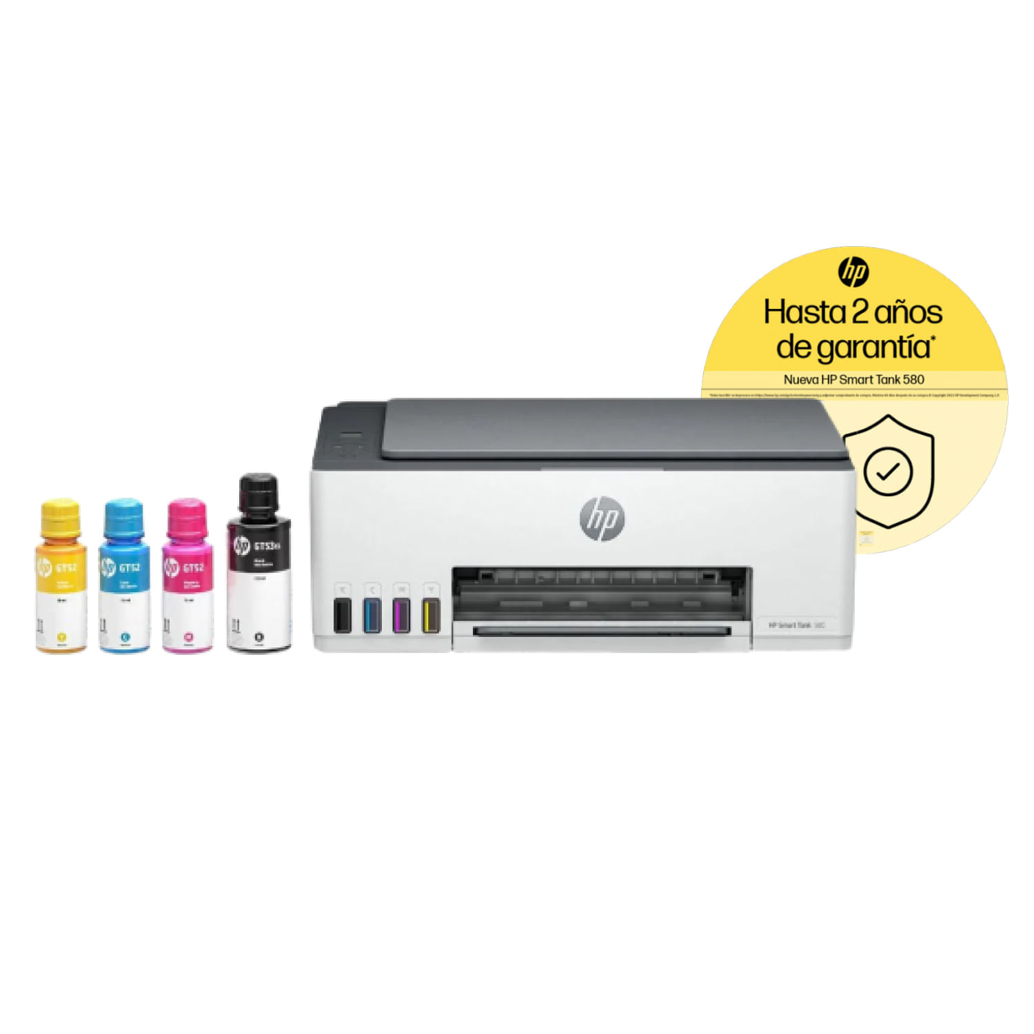 Impresora HP Smart Tank 580 1F3Y2A Multifuncional, Wifi, Bluetooth