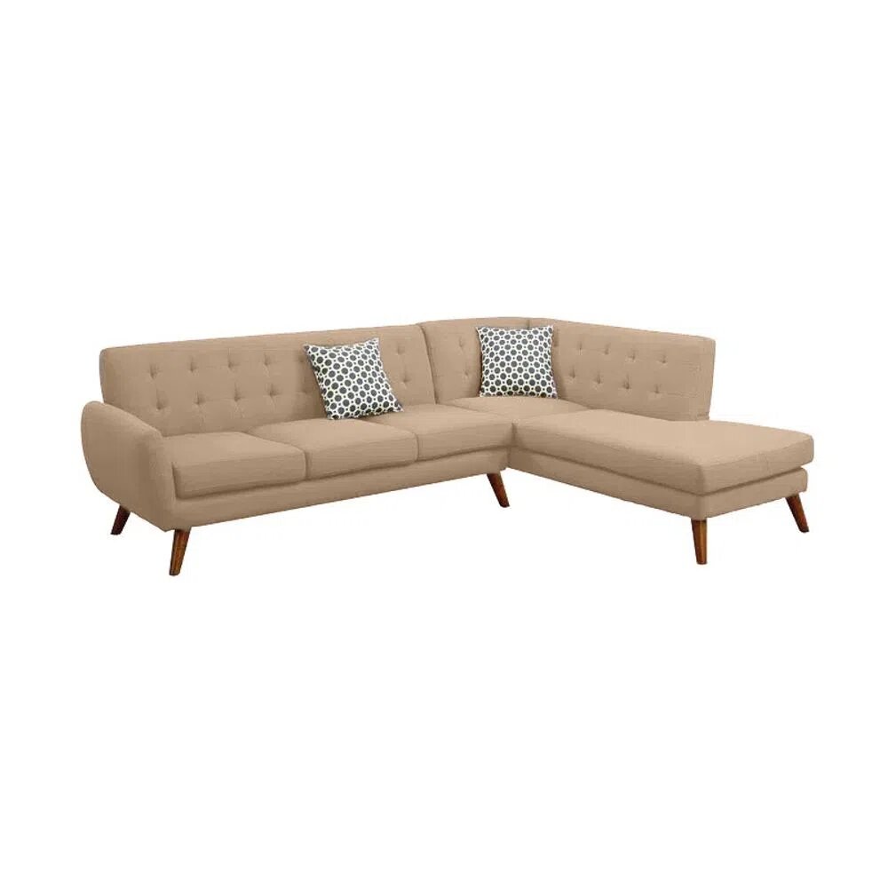 Seccional Vintage Felicia Color Ivory