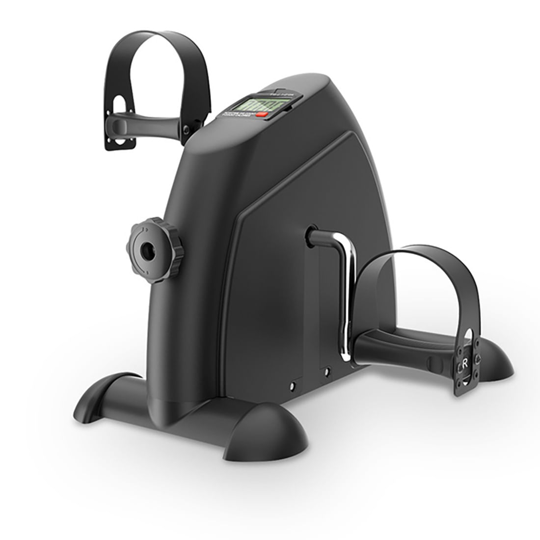 Mini Bicicleta Estática Plegable para Entrenamiento de Brazos y Piernas con Resistencia Graduable