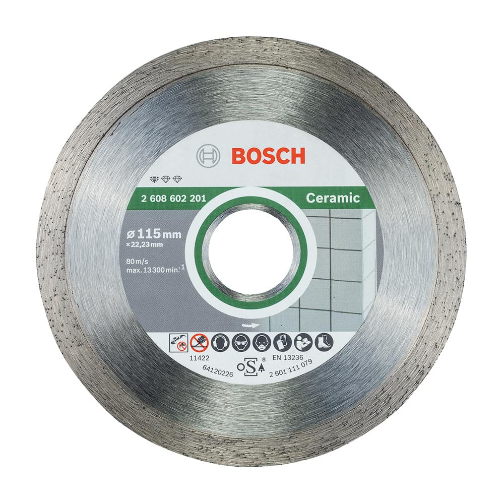 Disco diamantado Bosch para cerámica y azulejos 115mm -