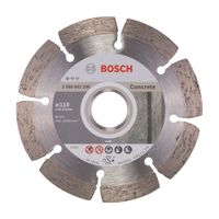 Disco de Corte Diamantado Bosch Segm Concreto 115x22,23x1,6x10mm/Standard Plata