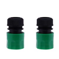 Conector rápido para manguera 1/2 de jardín o hidrolavadoras pack de 2 unidades