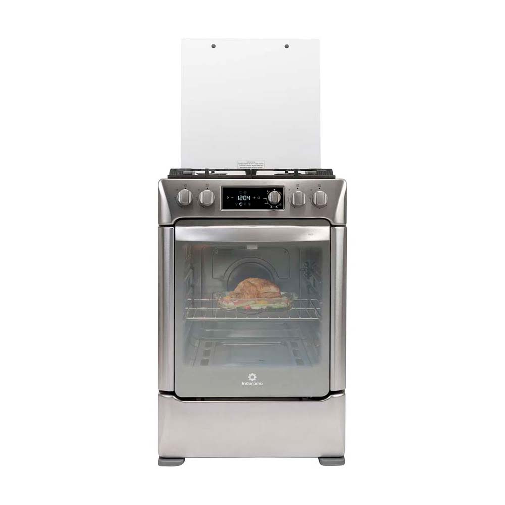 Cocina a Gas INDURAMA 4 Quemadores Ibiza Zafiro Croma