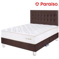 Dormitorio PARAISO Royal Elizabeth Chocolate King +2 Almohadas Viscoelásticas