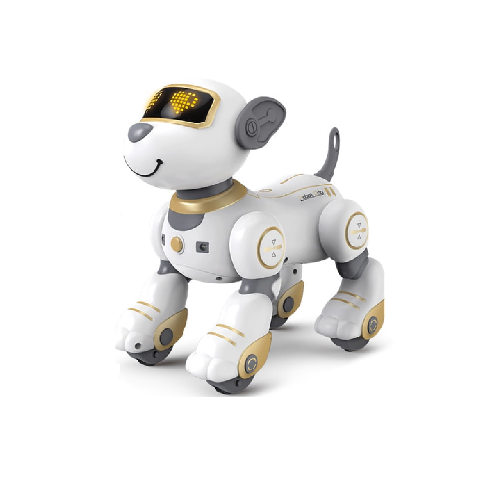 Tiempo de día mecanismo posición Juguete Perro Robot Smart BG1533 teledirigido para niños - Promart