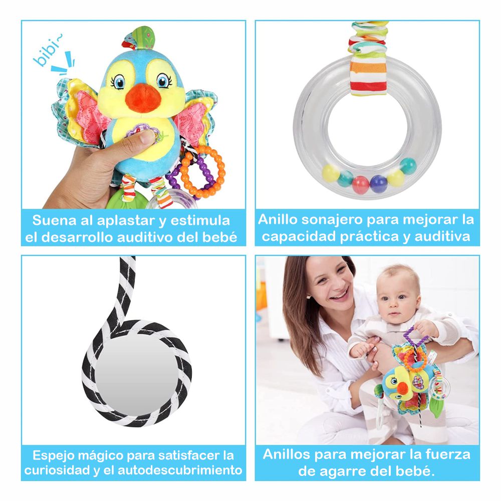 Cochecito Fisher-price Sing & Go Purple Monkey Para Recién Nacidos