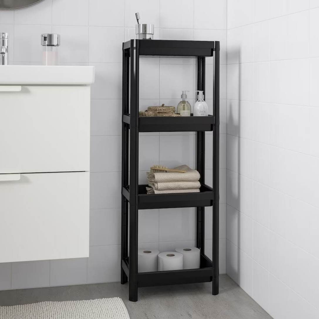 Estante Industrial para Baño Macarena Ventitas Perú Negro